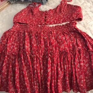 Princess Polly Red Set